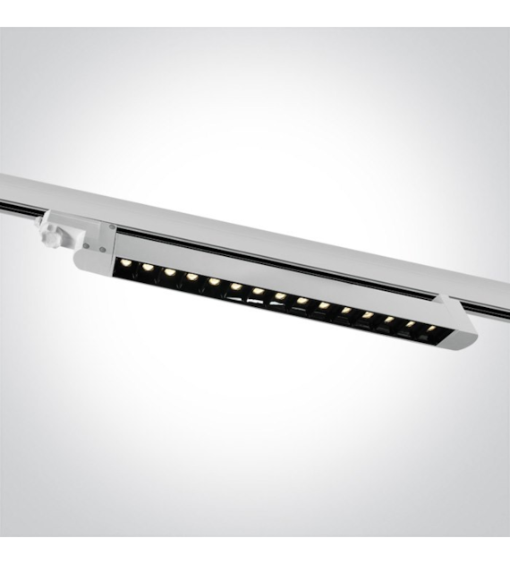 65024TA/W/W biały track spot  COB LED 3000K 15x1W