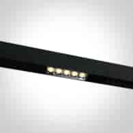 42102A/B/W czarna lampa TRACK MAGNETIC 12W 3000K 4