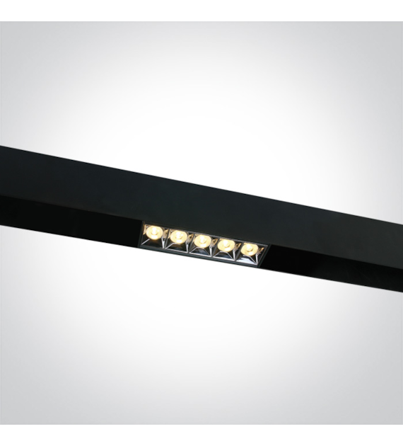 42102A/B/W czarna lampa TRACK MAGNETIC 12W 3000K 4