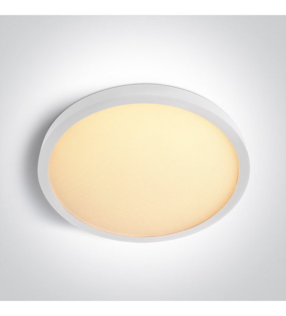 62020CU/W/V Plafon MAJA O biały LED 24W CCT IP20