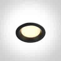 MELO downlight stały 10W CCT IP54 czarny