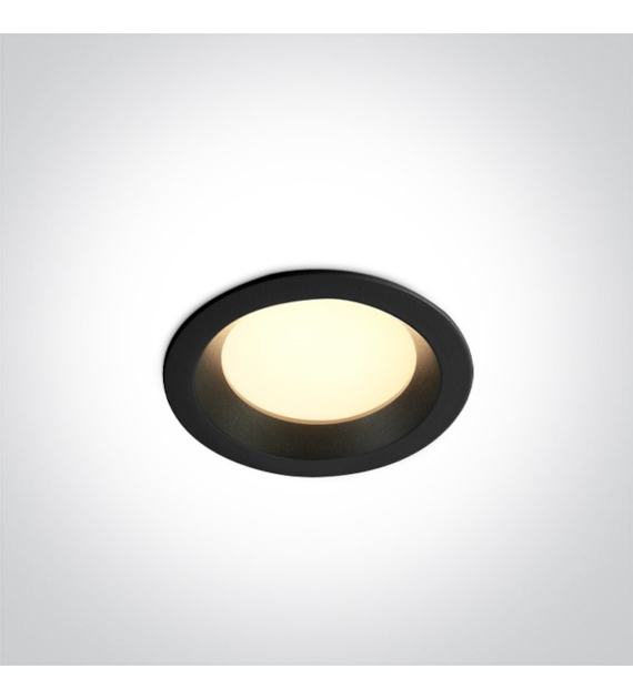 MELO downlight stały 10W CCT IP54 czarny