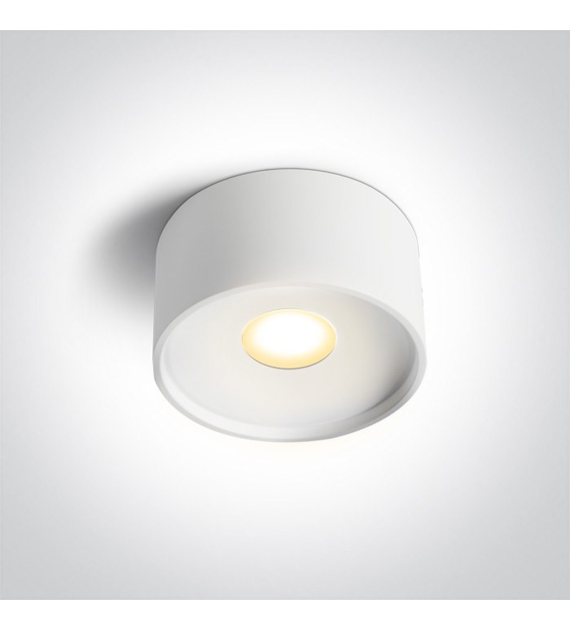 12112F/W/V Oprawa sufitowa biała LED 12W CCT IP20