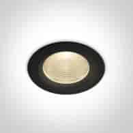 PEPLOS downlight stały 10W CCT czarny