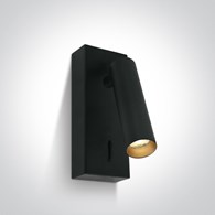 65746/B/W Kinkiet Kandila czarny LED 3000K 3W