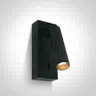 65746/B/W Kinkiet Kandila czarny LED 3000K 3W