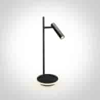 61132A/B/W Lampa stołowa Diodor czarna  3W+6W/3K