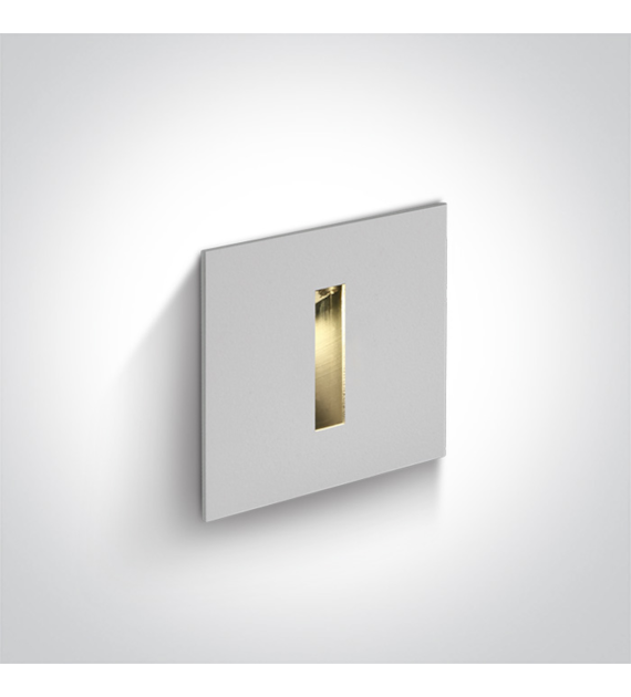 68004/W/W biały wpust ścienny LED 3000K 3W 350mA I