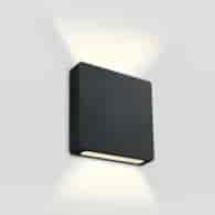 68074B/B/W czarny wpust ścienny LED 3000K 2W 700mA