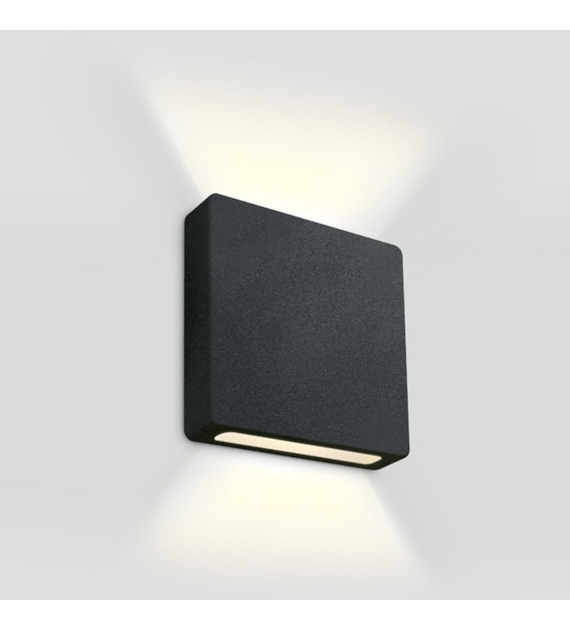 68074B/B/W czarny wpust ścienny LED 3000K 2W 700mA