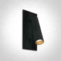65746R/B/W Kinkiet Kandila 3 czarny LED 3000K 3W