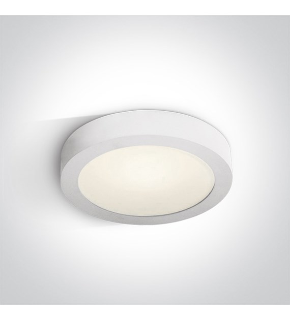62115F/W/C Plafon Panema biały LED 4000K 16W IP40