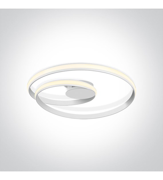 63066/W biała lampa sufitowa LED 30W 230V 3000K; w