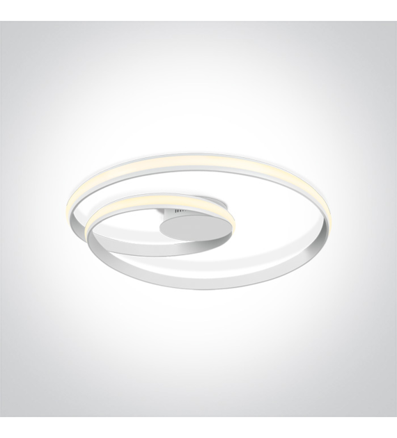 63066/W biała lampa sufitowa LED 30W 230V 3000K