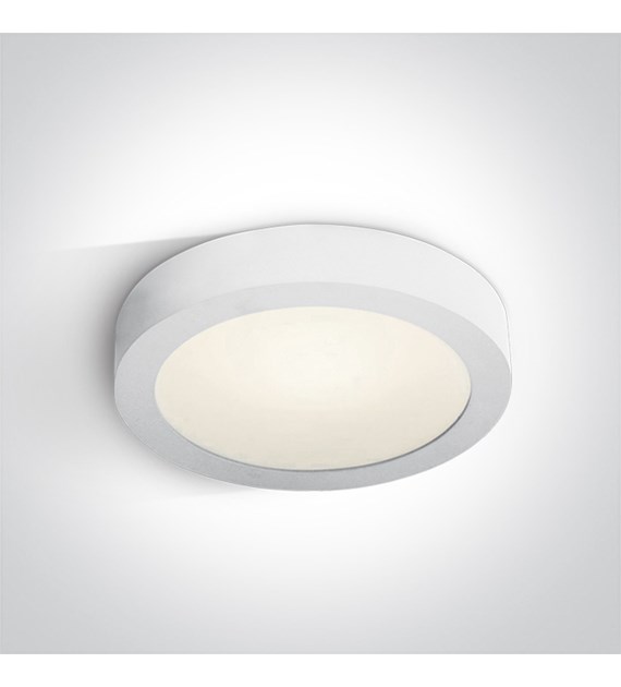 62130F/W/C Plafon Themelo biały LED 4000K 30W IP40
