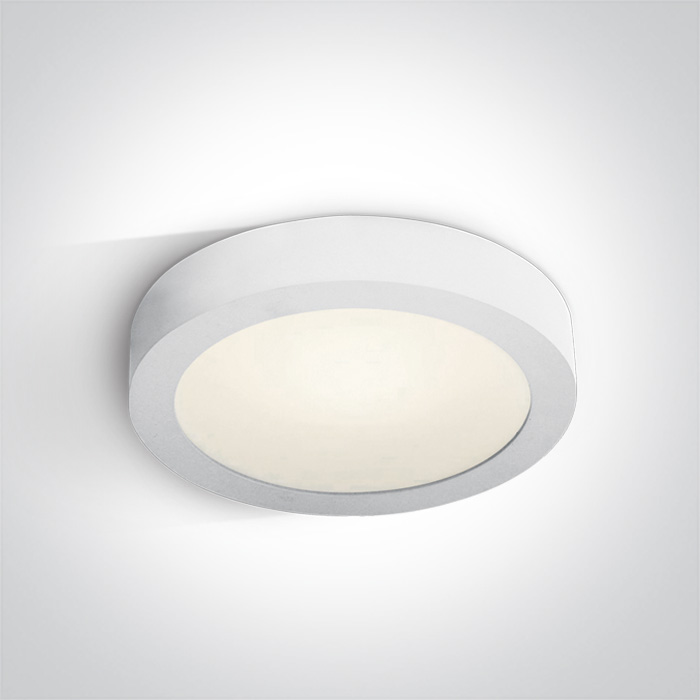 62130F/W/C Plafon Themelo biały LED 4000K 30W IP40