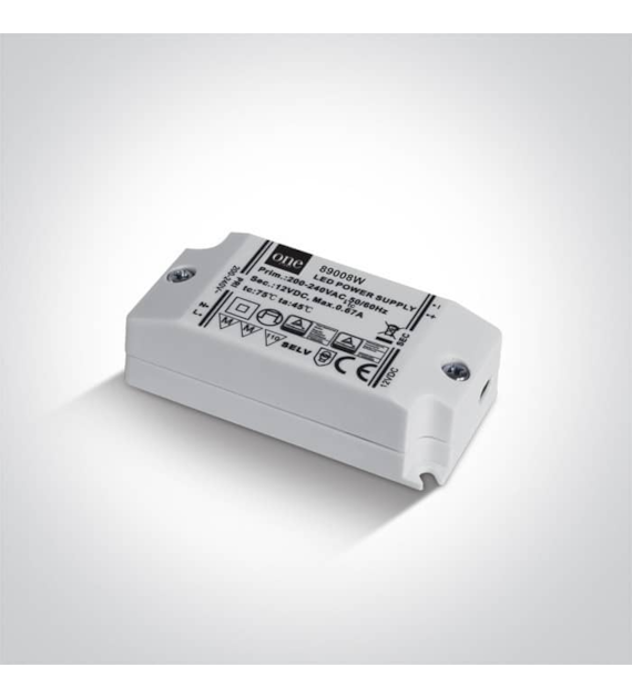 89008W zasilacz LED o stałym napięciu 8W 12V DC