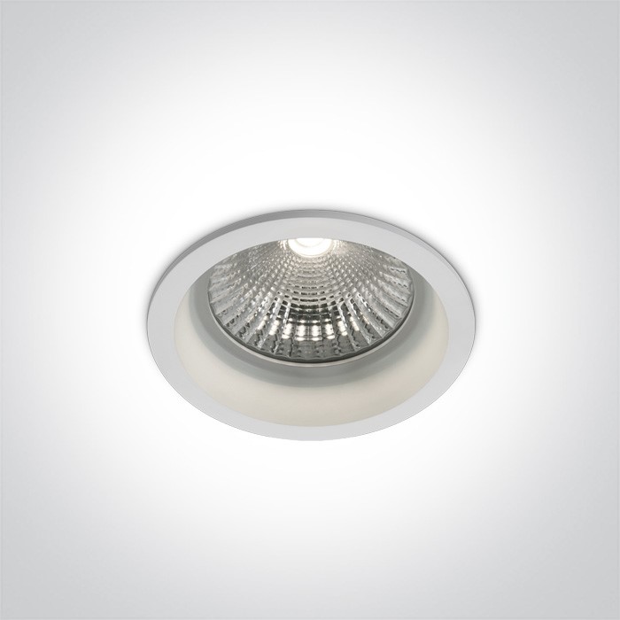 10107CD/W/C Downlight Tera biały LED 4000K 7W IP20