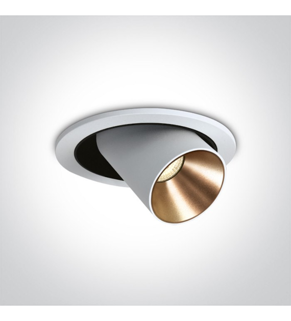 11109B/W/W Spot wpuszczany Idil biały LED 3K 9W