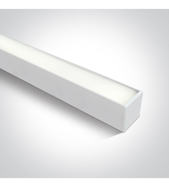 38160A/W/C Biała oprawa LED 40W UGR19 120cm One
