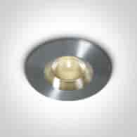 10103M/AL/W Wpust Nubi alu.3000K 3W 700mA IP65