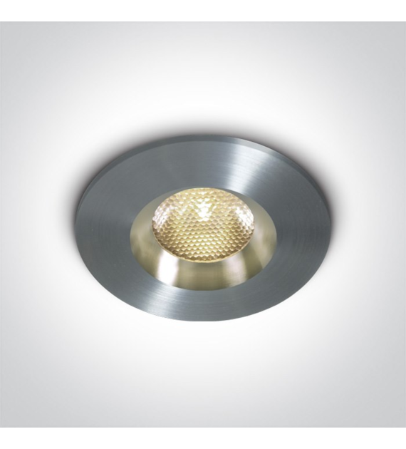 10103M/AL/W Wpust Nubi alu.3000K 3W 700mA IP65