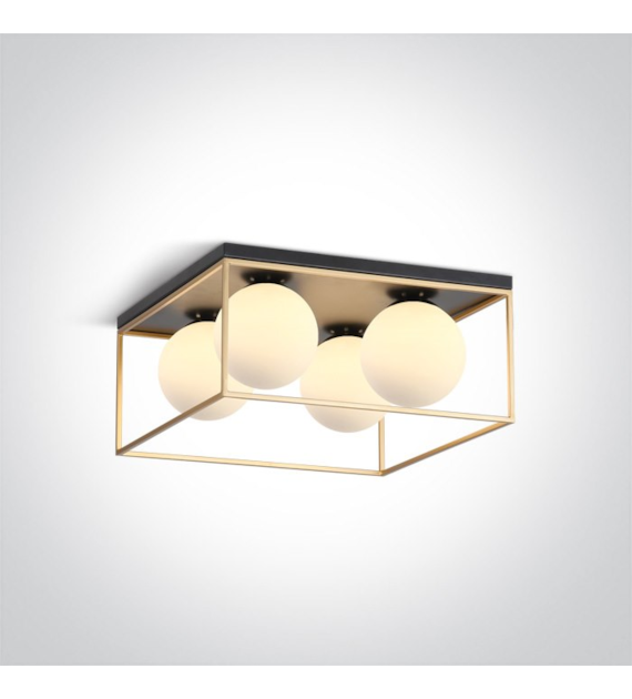 62174B/BS dekoracyjna oprawa sufitowa E14 4x8W 100