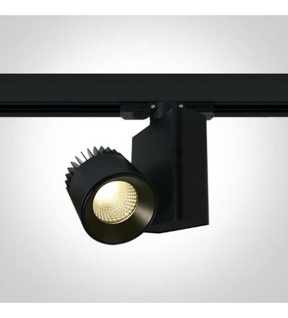 65610AT/B/W czarny track spot COB LED 3000K 10W; e
