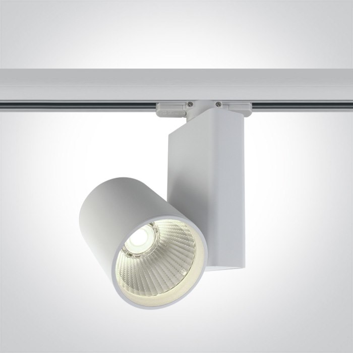 65611NT/W/C  biały track spot COB LED 4000K 15W; z