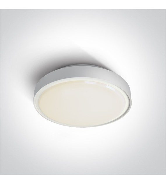 67280AN/W/W Plafon Poka 2 biały LED 3000K 24W IP65