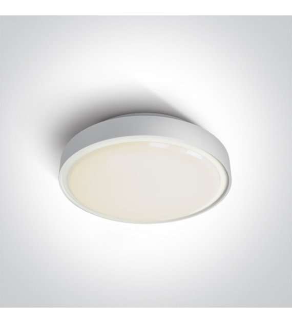 67280AN/W/W Plafon Poka 2 biały LED 3000K 24W IP65