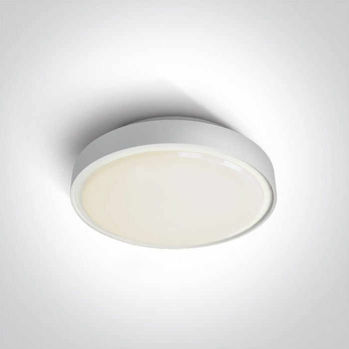 67280AN/W/W Plafon Poka 2 biały LED 3000K 24W IP65