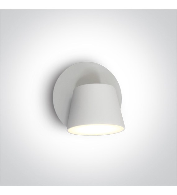 65740/W/W Lampa ścienna Mastro biała LED 3000K 6W