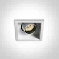 51106M/W/W biały wpust LED 3000K 6W; wymagany zasi