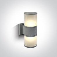 67098/G Lampa ścienna Lauria K2 szara 2xE27 IP54