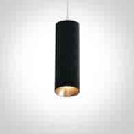 63105M/B Oprawa wisząca Kallifoni czarna GU10