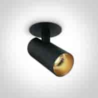 11107RA/B/W Reflektor wpuszczany czarny 6,5W 3000K