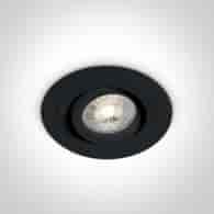 11105ABGL/B Wpust Kakopetria czarny GU10 10W IP20