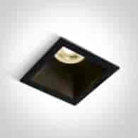 50105M/B/B czarny wpust z oprawką GU10 MR16 dark l