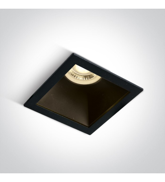 50105M/B/B czarny wpust z oprawką GU10 MR16 dark l