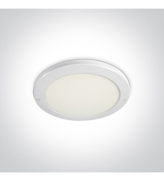 62030F/W/C Plafon Doliana 2 biały LED 4K 30W IP40