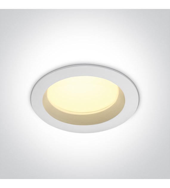 10118B/W/W Downlight Pomos 3 biały LED 3K 18W IP54