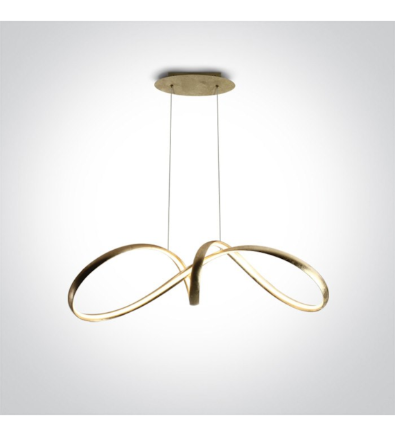 63062/BS mosiężna lampa wisząca LED 36W 230V 3000K